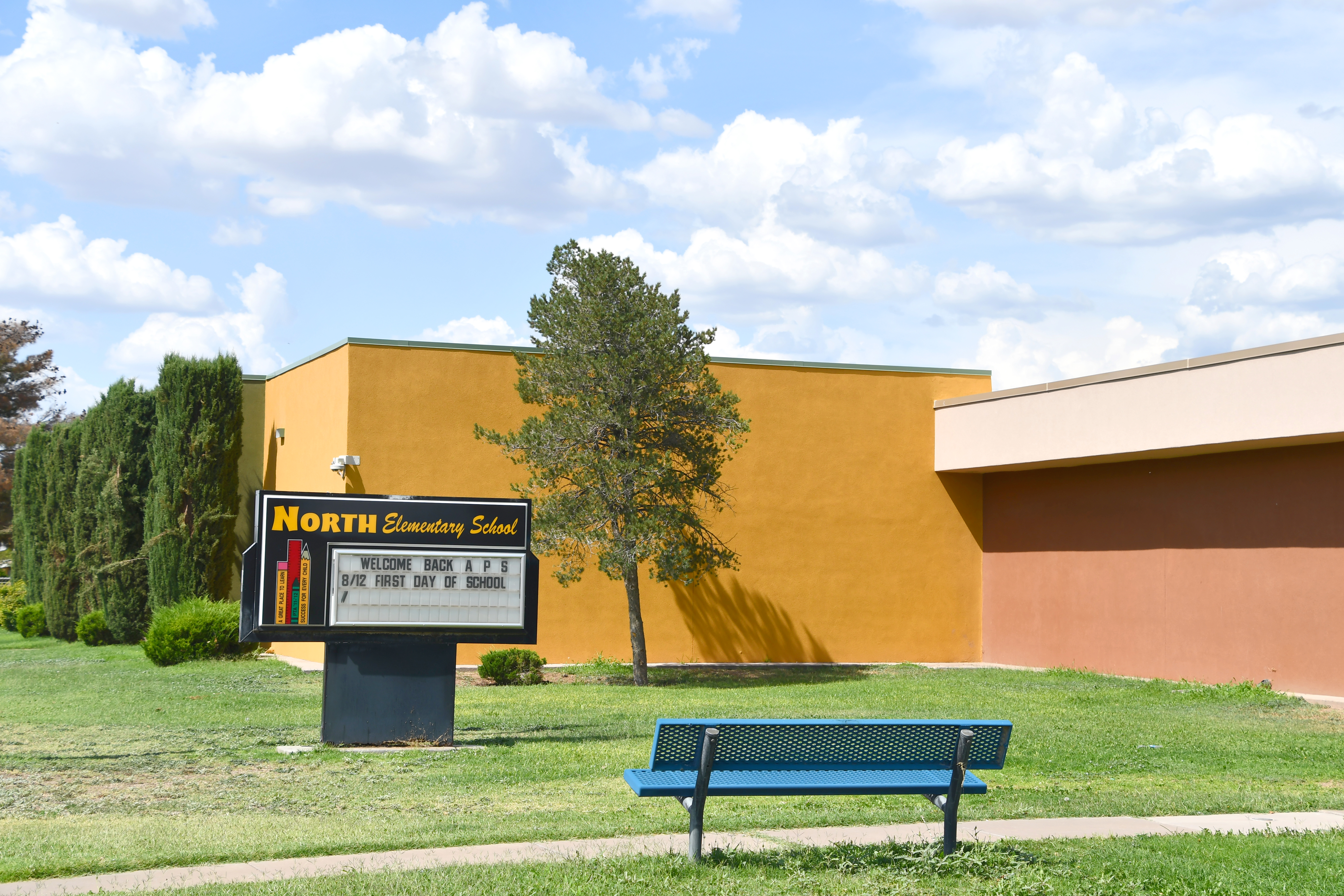 North Elementary Front Lawn